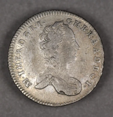 1765 K B Hungary Silver 3 Kreuzer Maria Theresa - Image 1 of 2