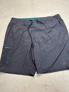 Zero Exposure Men's Size XL Gray Swim Board Shorts Lined Zip Pockets #3438 - Picture 1 of 9