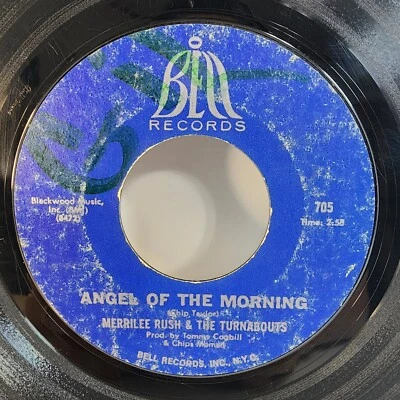 Merrilee Rush & The Turnabouts – Angel Of The Morning 45 RPM 7” Record 1968 Pop - Image 1 of 4