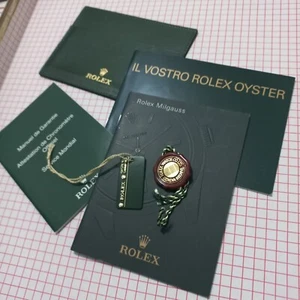 Rolex Milgauss Italian kit year 2008 original genuine booklet set ita - Picture 1 of 17