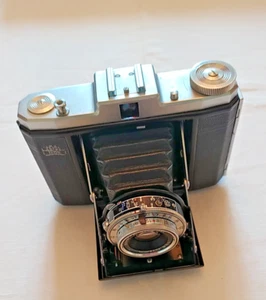 ZEISS IKON NETTAR CAMERA 518/16 PLUS CASE. NICE CONDITION ( Not Film Tested) - Picture 1 of 21
