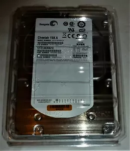DISCO DURO SEAGATE ST3146356FC CHEETAH 146GB 15K CANAL DE FIBRA 3,5 - Imagen 1 de 2