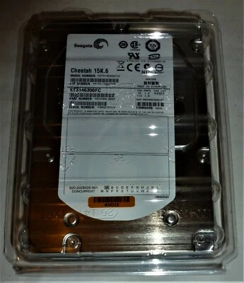 SEAGATE ST3146356FC CHEETAH 146GB 15K FIBRE CHANNEL 3.5" HARD DRIVE  - Image 1 of 2