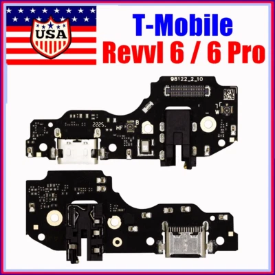 NEW USB Charging Port Type-C Dock Connector For T-Mobile Revvl 6 /Revvl 6 Pro 5G - Image 1 of 4