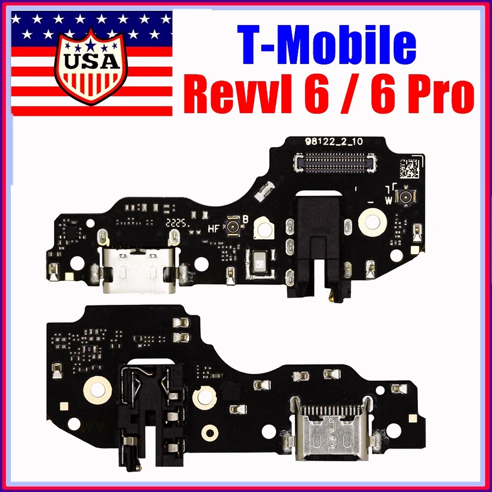 NEW USB Charging Port Type-C Dock Connector For T-Mobile Revvl 6 /Revvl 6 Pro 5G - Image 1 of 4
