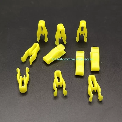 10 Pcs For Toyota Car Front Panel Dashboard Molding Trim Retainer Fastener Clips - image 1 of 3