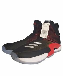 Adidas N3XT L3V3L 2020 'Black/Glory Red' Basketball FU7367 Men's Size 13