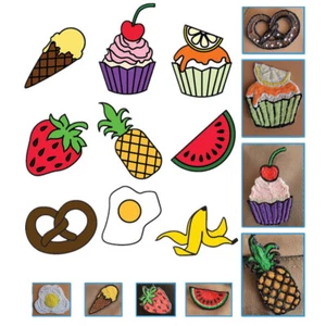 20Pcs Pen DIY Printing Paper Painting Graffiti Template 40 Cartoon Patterns Cute - Afbeelding 1 van 11