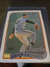 Craig Lefferts baseball card