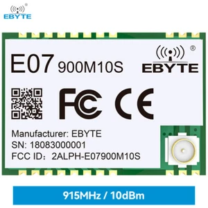 Módulo inalámbrico SMD CC1101 855-925 MHz equipo de comunicación inalámbrica de cristal - Imagen 1 de 6