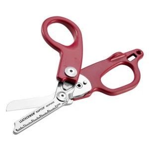 Leatherman Raptor Response Multi Tool Folding Shears W/ Pocket Clip | Crimson - Picture 1 of 3
