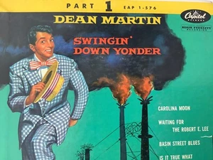 Dean Martin: Swingin' Down Yonder M- 45 rpm EP EAP 1-576 Part 1+bonus CD TESTED - Picture 1 of 9