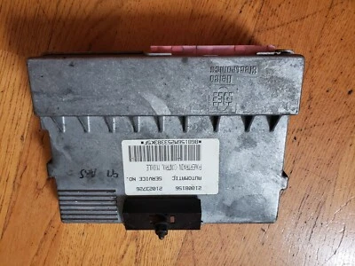 21008156 2102 3726 1997 Saturn SL2 PCM ORDENADOR con transmisión automática ABS Foto 1 de 2