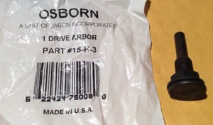 OSBORN Drive Arbor 15-H-3 15H3 25,000rpm 3” Diameter Max - Picture 1 of 4