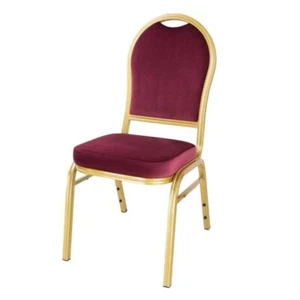 Bolero Regal Bankettstühle Weinrot (4Er Pack) (4 Stück) - Bild 1 von 5