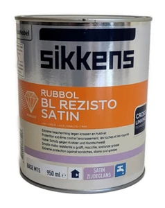 Sikkens Rubbol BL Rezisto Satin -Cremeweiß - 1 Liter Fenster Türen Lack - Bild 1 von 2