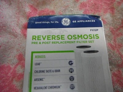 High Quality GE FX12P  Compatible Filter Pre/Post Combo for GXRM10RBL RO - Image 1 of 4