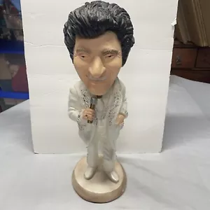 Vintage 1988 Valentino Liberace Chalkware Esco Vegas Piano Singer Concert Tour - Picture 1 of 12