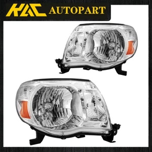 Headlights For 2005-2011 Toyota Tacoma TRD Style Clear 2006 2007 2008 2009 2010 - Picture 1 of 12
