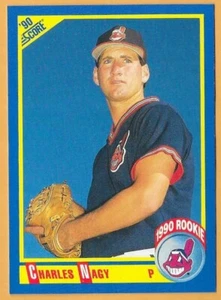 Charles Nagy Cleveland Indians Rookie #611 - Puntuación casi nueva-como nueva 1990 - Imagen 1 de 2