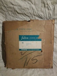 Fulton Recording Company Philip Morris Playhouse 1952 Personal Vinyls Set Rare - Picture 1 of 12