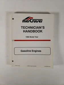 MerCruiser Technician Handbook 1996 Model Year Gasoline Engines P/N 90-806535960 - Bild 1 von 15