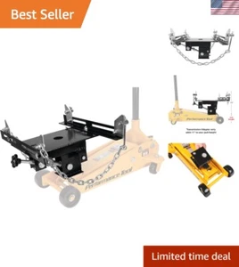 300 LB Capacity Universal Transmission Jack Adapter for Floor Jacks - Heavy Duty - Picture 1 of 15