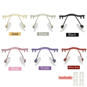 Eyewear Nose Bridge Replacement Anti-Slip Glasses Accessory Rimless Frame Multi - Picture 1 of 14