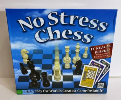 No Stress Chess Board Game - Sealed New In Box - Image 1 of 4