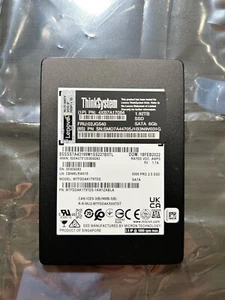 Pair of Micron Lenovo 5300 PRO 1.92TB 2.5" SATA SSD 02JG540 (MTFDDAK1T9TDS) - Afbeelding 1 van 1