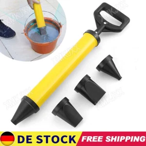 Fugenpistole für Mörtel, Handmörtelpumpe Mörtelpresse Mörtelspritze mit 4 Düse - Bild 1 von 12