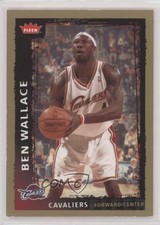 2008-09 Fleer Glossy Ben Wallace #22 HOF