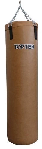 Boxsack TOP TEN Retro gefüllt, in 2 Größen. Kickboxen, Muay Thai, Sandsack - Bild 1 von 1
