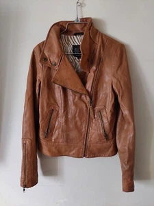 MACKAGE Leather Biker Jacket - Picture 1 of 5