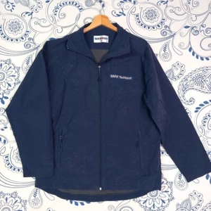 BMW YACHTSPORT GIACCA PRIMAVERA HARRINGTON STYLE ZIPPER TG M SPRING AUTUMN JACKE - Foto 1 di 19