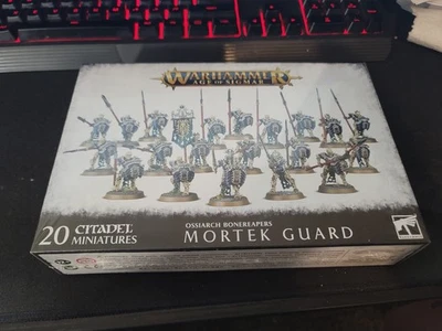 Games Workshop Warhammer Age of Sigmar: Ossiarch Bonereapers Mortek Guard NIB - Image 1 of 2