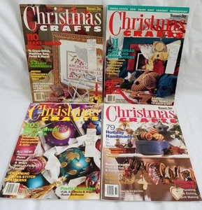 90's VTG Lot 4 Women's Day Mixed Christmas Crafts Pattern Back Issue Magazines - Picture 1 of 5