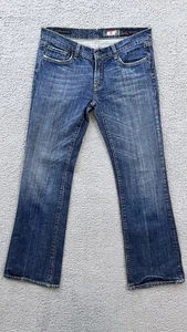 Pantalones de mezclilla Citizens Of Humanity Kelly elásticos cintura baja corte bootcut oscuros para mujer talla 31” - Imagen 1 de 11