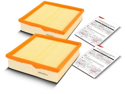 For 1989-1991 Audi 200 Quattro Air Filter Kit Engine APR 82533THGX 1990 - Image 1 of 2