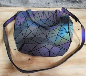 Cartera luminosa reflectante geométrica Lovevook - Bolso de mano - 13x14,5 - Imagen 1 de 7