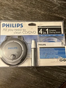 Philips CD DVD 4 in 1 Komplett Reinigungssystem Kratzer Reparatur - Bild 1 von 4