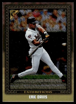 1998 Topps Gallery Exhibitions Eric Davis Baltimore Orioles #111 - Image 1 of 2