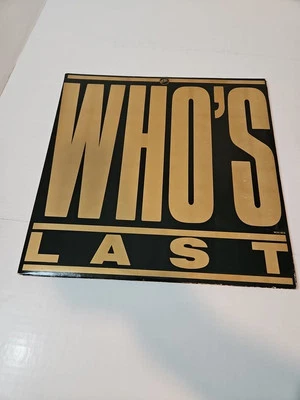 The Who WHO'S LAST Live Double Album  1984 MCA2-8018 Vinyl Used - Image 1 of 4