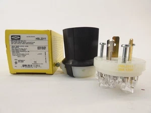 Hubbell HBL2311 Twist-Lock Plug 20A Insulgrip 125V 2P 3W HBL - NEW Surplus! - Picture 1 of 13
