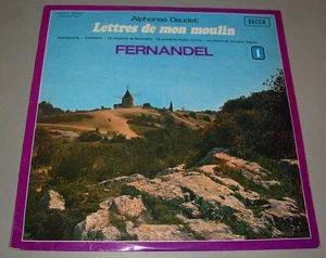 FERNANDEL Alphonse DAUDET  (LP 33t) Lettres de mon Moulin 1 - Picture 1 of 3