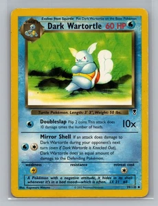 Pokemon WoTC Collezione Leggendaria Dark Wartortle - MP #39/110 10791 - Foto 1 di 2