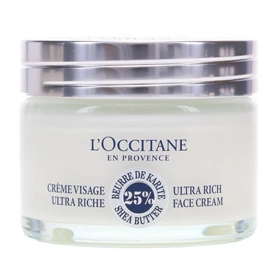 Crema reconfortante ultra rica de manteca de karité L'Occitane 1,7 oz Foto 1 de 4