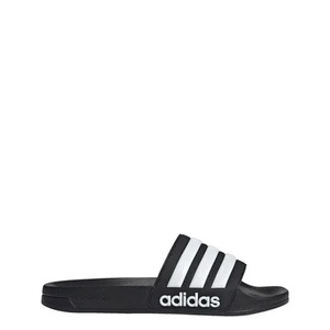 Adidas Unisex Adilette Shower Slide Sandalo, Nero/Bianco/Nero Core, 12 US Uomo - Foto 1 di 9