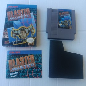 Blaster Master Nintendo NES ottime condizioni completo di scatola CIB scatola manuale