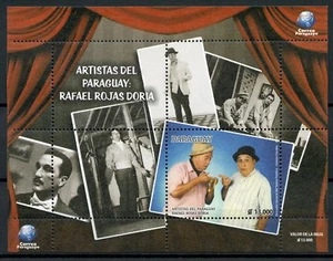 Paraguay 2018 MNH Rafael Rojas Doria 1v M/S Artists Actors Famous People Stamps - Picture 1 of 1